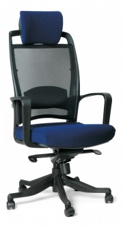 Кресло компьютерное Chairman 283 синий/черный [2726367]