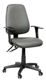 Кресло компьютерное Chairman 661 серый/черный [2726336]