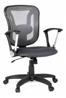 Кресло компьютерное Chairman 452 Tg серый/черный [2726379]