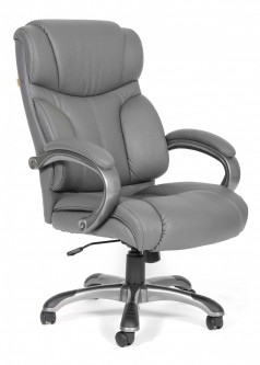 Кресло компьютерное Chairman 435 серый/черный [2726373]