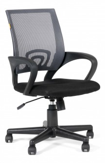 Кресло компьютерное Chairman 696 серый/черный [2726344]