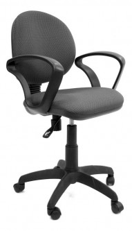 Кресло компьютерное Chairman 682 серый/черный [2726387]